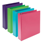 Samsill Durable ring binder A4 Blue, Green, Pink, Purple