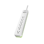 APC PE66W surge protector Green, White 6 AC outlet(s) 120 V 72" (1.83 m)
