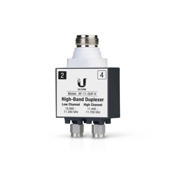 Image of Ubiquiti AF-11-DUP-H fibre optic adapter 1 pc(s) Black, Silver, White