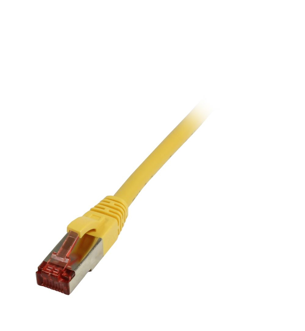 EU Product - Patchkabel RJ45 Cat6 250Mhz gelb S-STP S/FTP TPE/LSZH Superflex - Cable - Digital thumbnail
