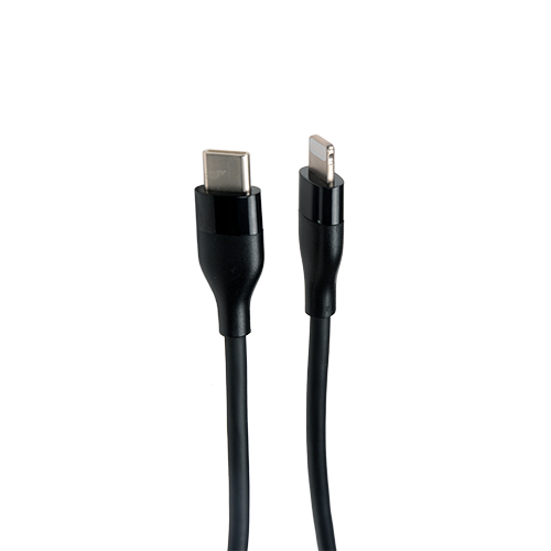Image of V7 V7USBCLGT-1M lightning cable Black