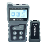 Techly I-CT PRO-POECK netwerkkabeltester PoE-tester Zwart, Grijs