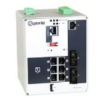 Perle IDS-509F2PP6-C2SD20-XT Managed Gigabit Ethernet (10/100/1000) Power over Ethernet (PoE) White