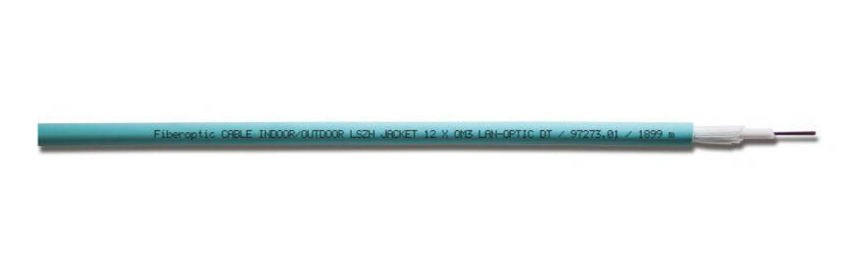 Lanview LVO231995-100 InfiniBand/fibre optic cable 100 m Aqua colour