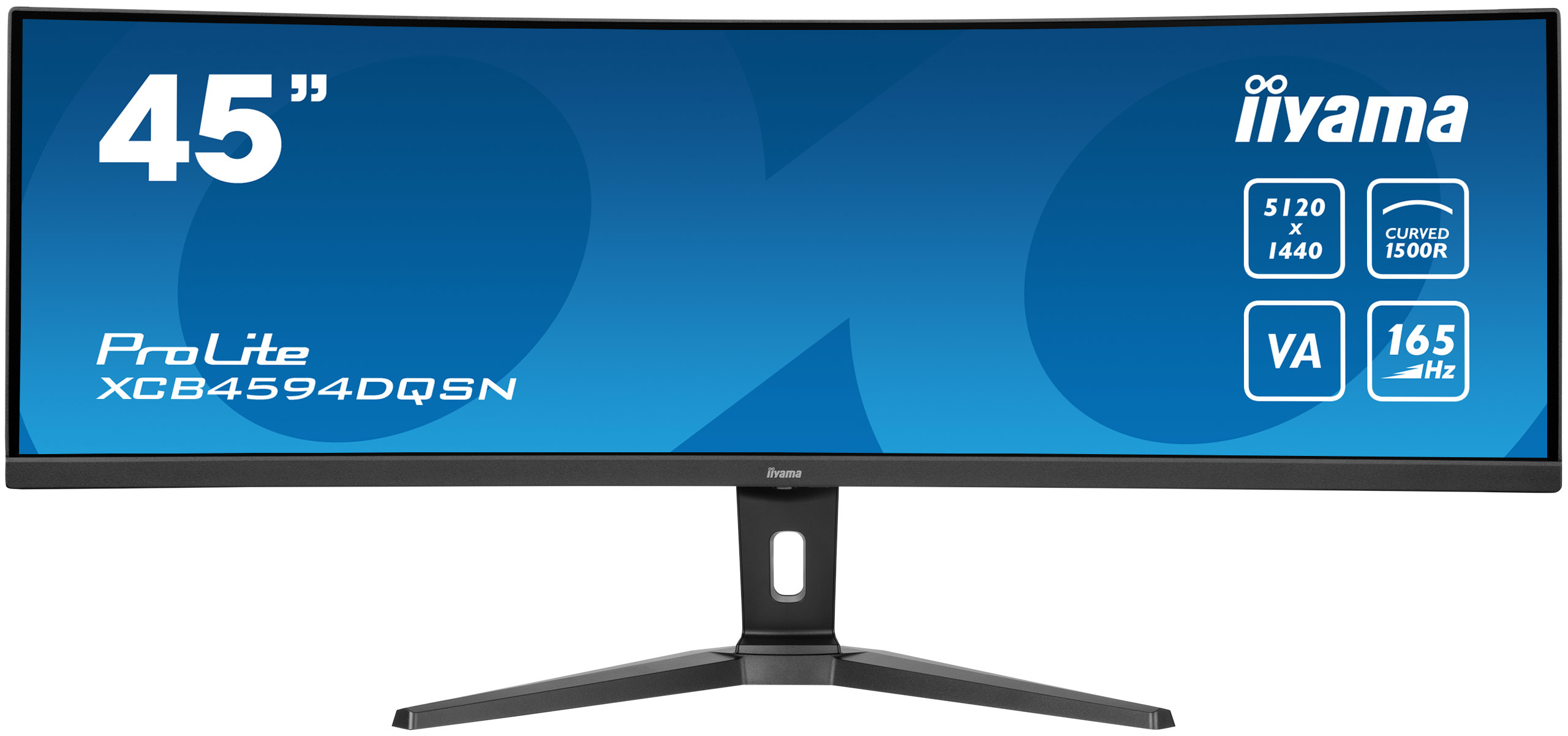 Image of iiyama G-MASTER 45"LCD Curved Bus. UWQHD computer monitor 114.3 cm...