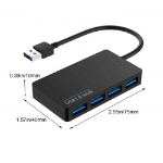 JLC Type C x 4 Port USB Hub