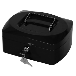 Q-CONNECT KF02602 money box Black