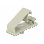 DeLOCK Cable holder with Expansion Anchor grey 10 pieces