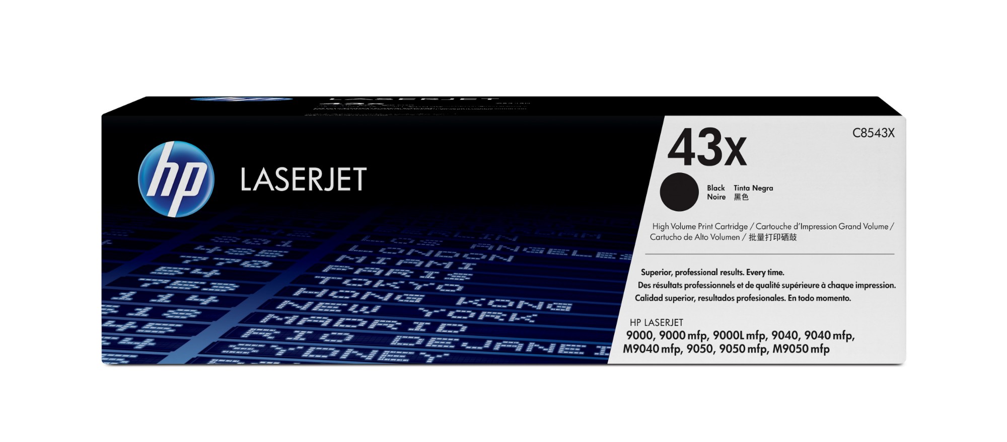 HP C8543X/43X Toner cartridge black high-capacity, 30K pages ISO/IEC 19752 for Canon LBP-5060/Troy 9000
