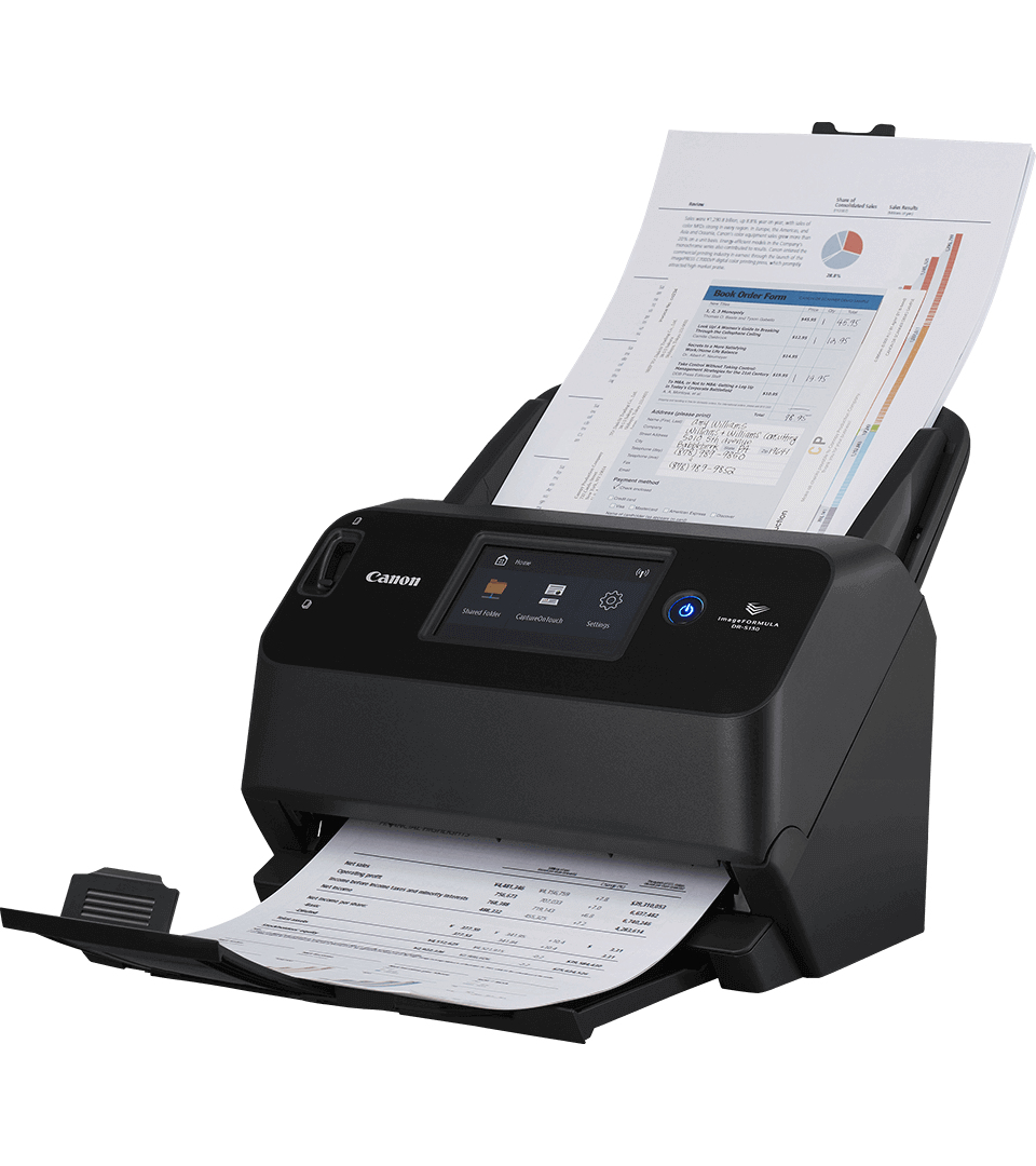 Image of Canon imageFORMULA DR-S130 Sheet-fed scanner 600 x 600 DPI A4 Black