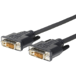Vivolink PRODVIS0.5 DVI cable 0.5 m DVI-D Black