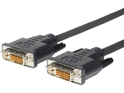 Image of Vivolink PRODVIS0.5 DVI cable 0.5 m DVI-D Black