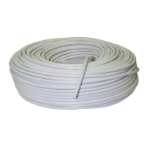 Schwaiger KOX90/25 042 coaxial cable 25 m White