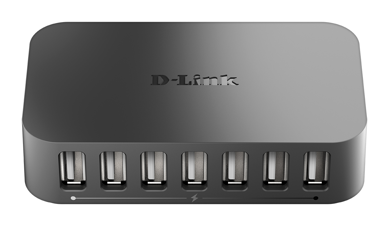 Image of D-Link Hi-Speed USB 2.0 7-Port Hub