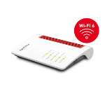 Box FRITZ! 5530 Fiber Edition Internation draadloze router 2.5 Gigabit Ethernet Dual-band (2.4 GHz / 5 GHz) Wit