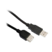 Belkin F3U134B16 USB cable USB 2.0 189" (4.8 m) USB A Black