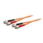 AddOn Networks 10m MMF ST/ST fibre optic cable Orange