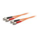 AddOn Networks 5m MMF ST/ST InfiniBand/fibre optic cable 196.9" (5 m) Orange