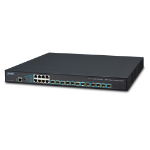 Planet XGS-6350-12X8TR network switch Managed L3 Gigabit Ethernet (10/100/1000) Black 1U