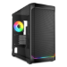 Sharkoon MK4W RGB Strip Micro Tower Black