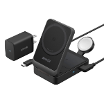 Anker B2557212 mobile device charger Headphones, Mobile phone, Smartwatch Black USB Wireless charging Fast charging Indoor