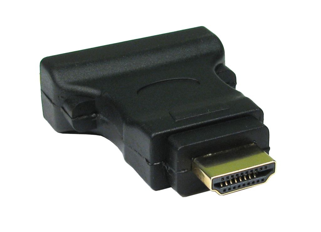 Cables Direct CDL-DV005 cable gender changer DVI-D 19-p HDMI M Black
