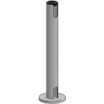 Ergonomic Solutions SP2 pole, 400mm Top & Bottom