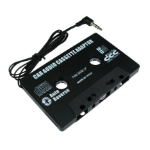 Cables Direct CASSBK-ST car media receiver part/accessory Audio cassette adapter