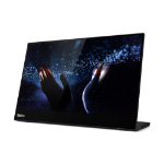 Lenovo M14t computer monitor 35.6 cm (14") 1920 x 1080 pixels Full HD LED Touchscreen Black