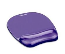 Image of Fellowes 91441 Crystal Gel Mousepad and Wrist Rest