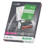 Leitz iLAM Self-adhesive A4 Laminating Pouches, 125 microns, Pack of 100