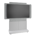 Middle Atlantic Products FM-DS-4875FS-CD8W TV mount 190.5 cm (75") Grey, Silver, White
