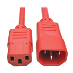 Tripp Lite P005-006-ARD power cable Red 70.9" (1.8 m) C14 coupler C13 coupler