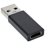 InLine USB 3.2 Gen.2 Adapter, USB-A male / USB-C female
