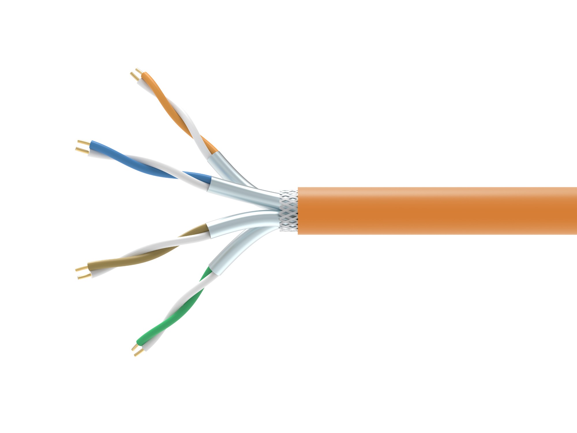 Equip 404552 networking cable Orange 500 m Cat7 S/FTP (S-STP)