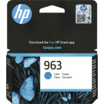 HP 3JA23AE/963 Ink cartridge cyan, 700 pages 10.74ml for HP OJ Pro 9010/e/9020/9020 e