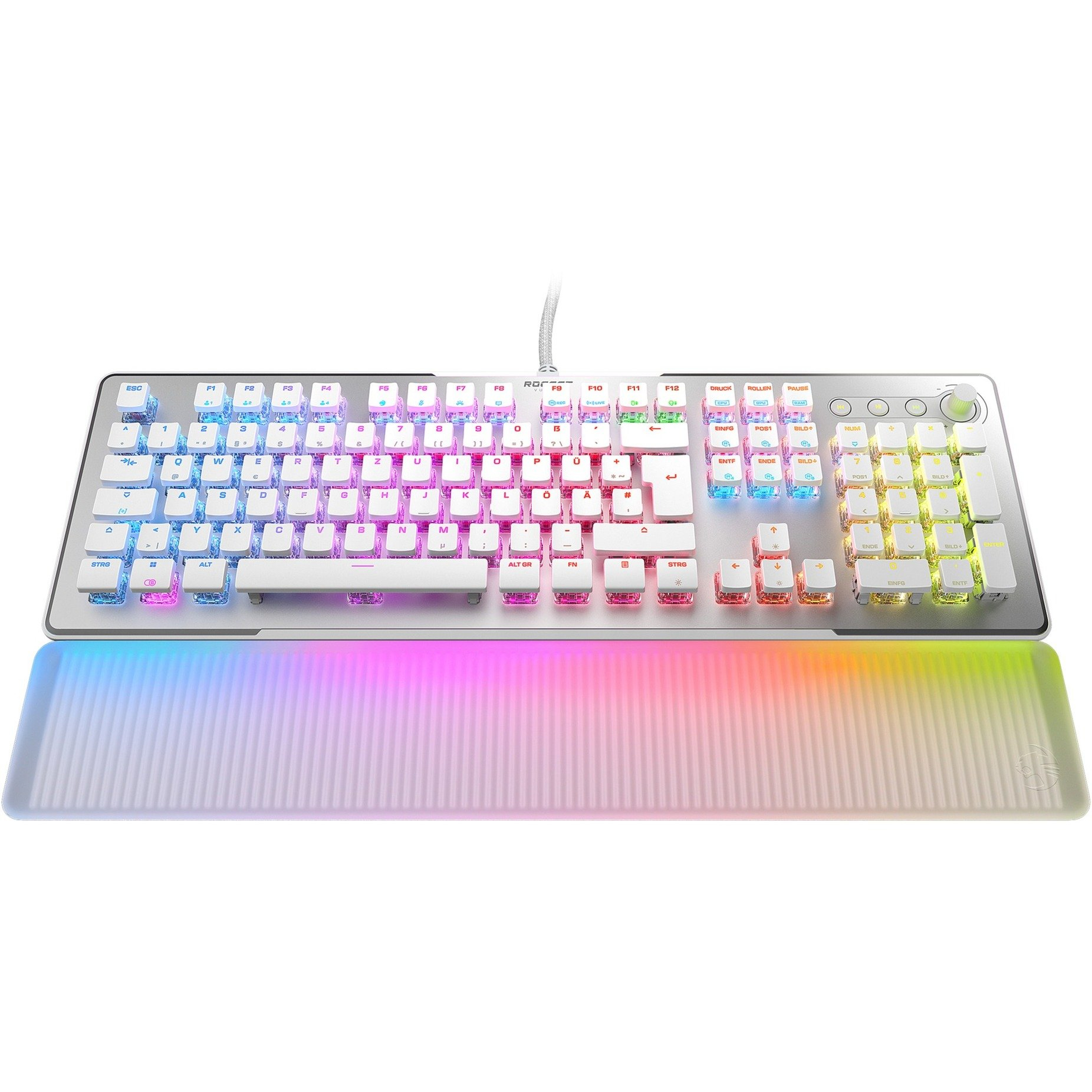 Image of ROCCAT Vulcan II Max keyboard USB QWERTZ German White