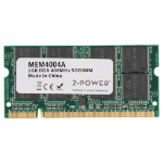 2-Power 1GB PC3200 400MHz SODIMM Memory MEM4004A