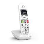 Gigaset E290 telephone Analog/DECT telephone Caller ID White