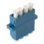 4Cabling LC-LC OS1 Quad Coupler Singlemode Ceramic