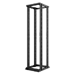 Lanview ROF46UDF66BL rack cabinet 46U Freestanding rack Black