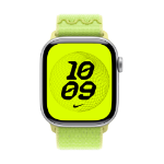 Apple Nike Sport Loop Band Lichtgroen Nylon, Gerecycled polyester, Spandex