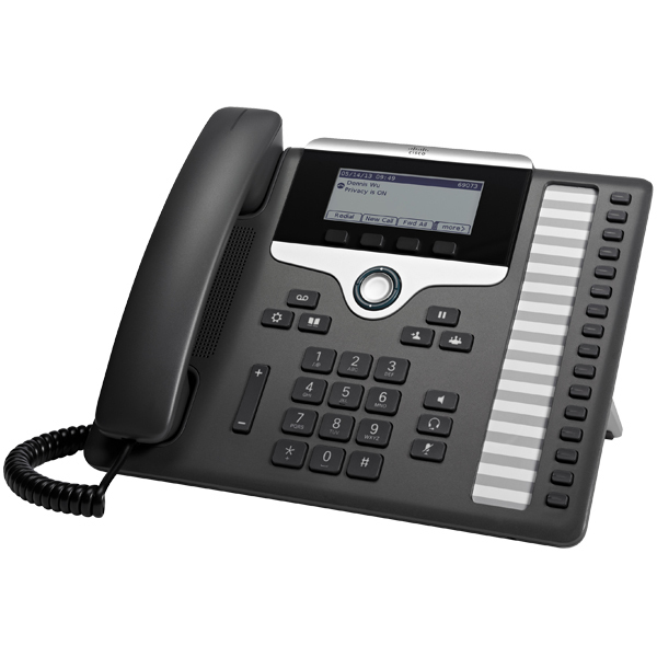Image of Cisco 7861 IP phone Black, Silver 16 lines LCD