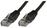 Image of Microconnect 1.5m Cat5e UTP networking cable Black U/UTP (UTP)