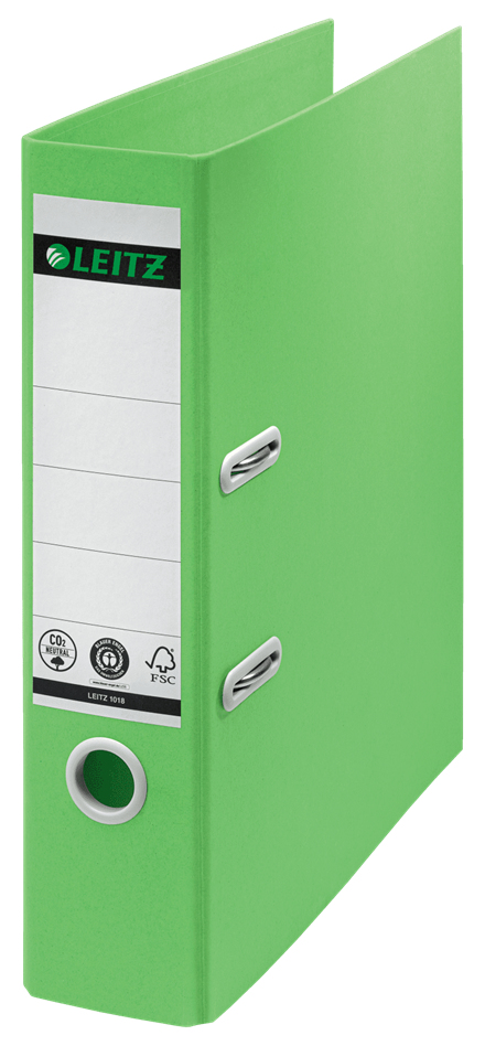 Image of Leitz 10180055 ring binder A4 Green