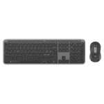 Logitech 920-012507 keyboard Mouse included Office RF Wireless + Bluetooth QWERTY Italian Graphite
