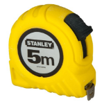Stanley Global Tape tape measure 5 m Yellow