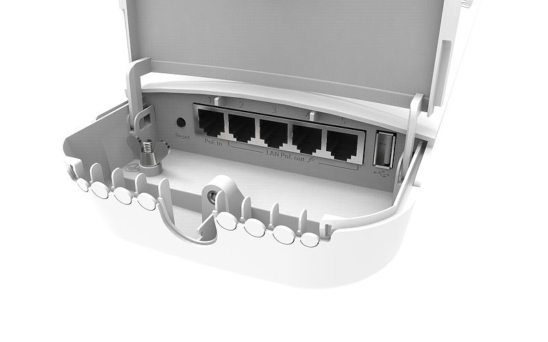 Mikrotik OmniTIK 5 PoE ac 54 Mbit/s Strömförsörjning via Ethernet (PoE) stöd