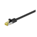 Microconnect 7.5m Cat7 S/FTP networking cable Black S/FTP (S-STP)