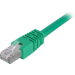Deltaco STP-63G networking cable Green 3 m Cat6